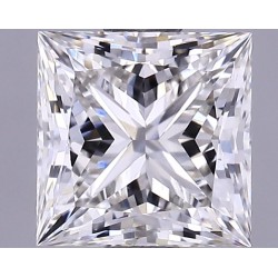 Diament laboratoryjny bezbarwny szlif princess, 1.14ct, VVS2, F, IGI LG621450282